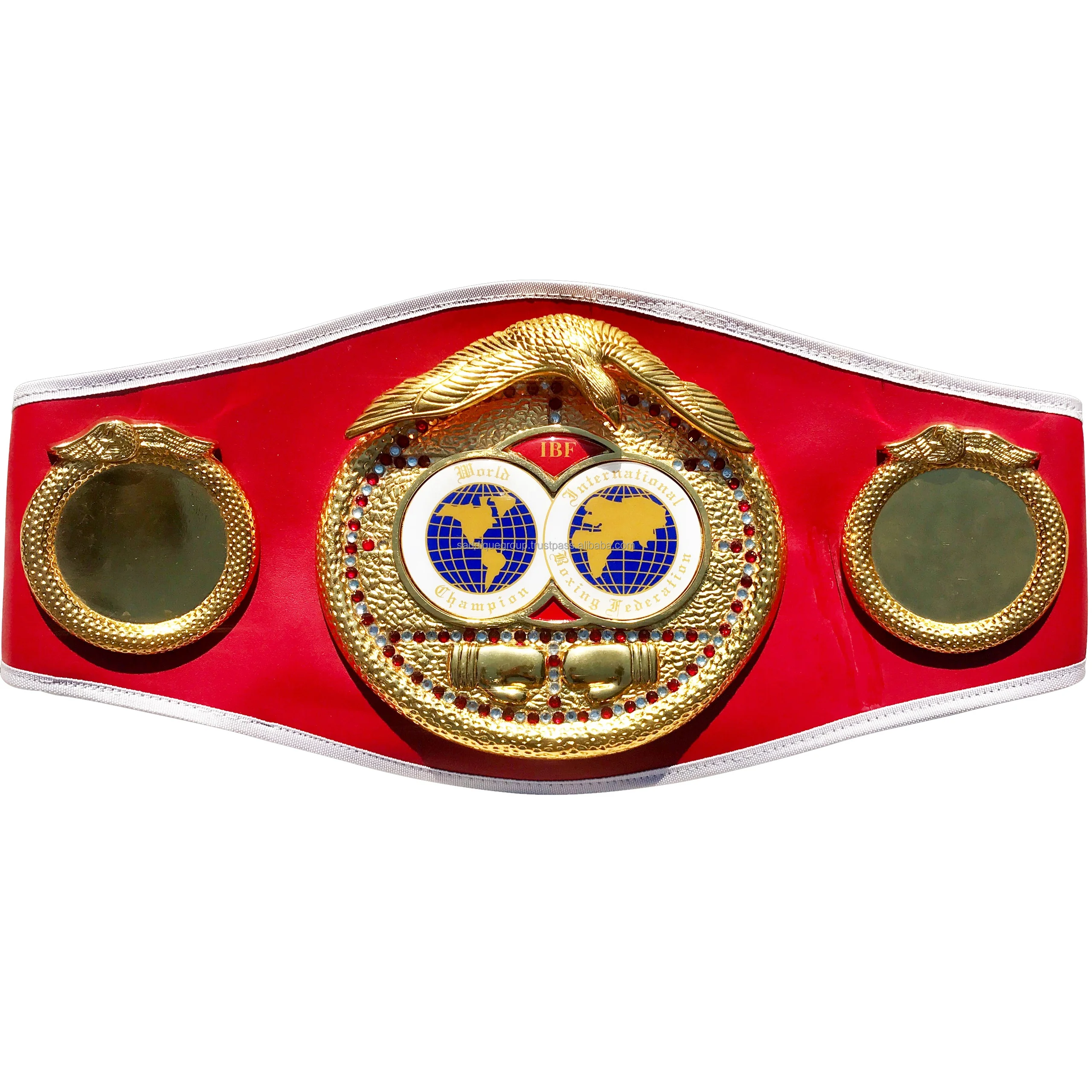 カスタマイズされたwbo ibfボクシングベルト,成人用