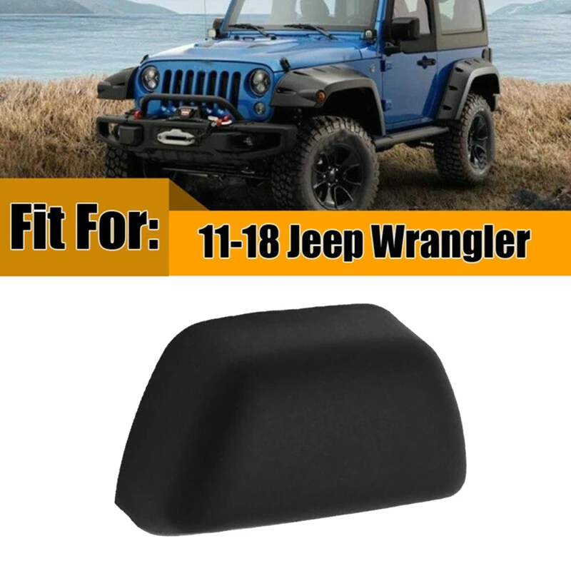 Car Seat Belt Turning Loop Cover 5HU37DX9AC For Jeep Wrangler JK 2011-2018 Rear 2Nd Row Seat Belt Turning Loop Caps