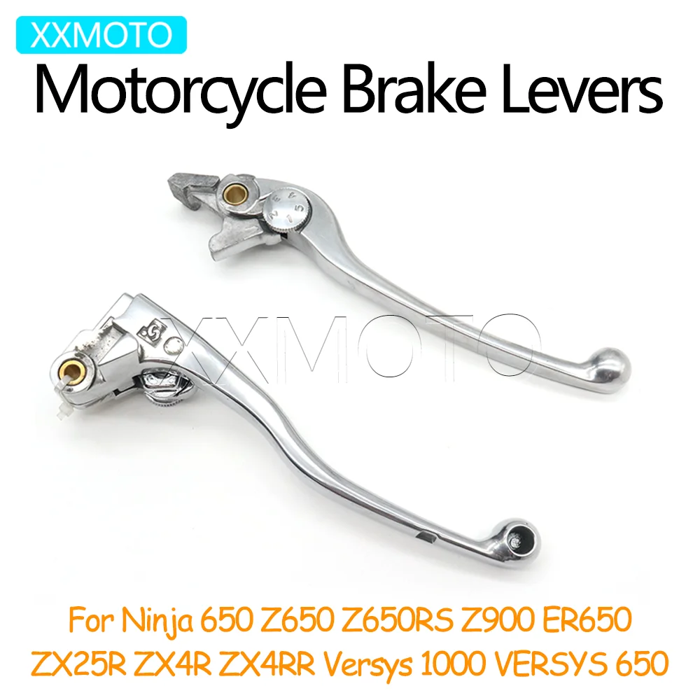 

For KAWASAKI Ninja 650 Z650 Z650RS Z900 ER650 ZX25R ZX4R ZX4RR Versys 1000 650 Motorcycle Brake Levers Clutch Levers