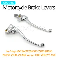 Para KAWASAKI Ninja 650 Z650 Z650RS Z900 ER650 ZX25R ZX4R ZX4RR Versys 1000 650 palancas de freno de motocicleta palancas de embrague