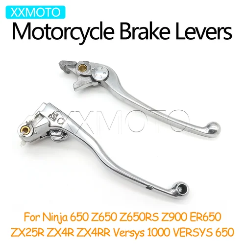 Para KAWASAKI Ninja 650 Z650 Z650RS Z900 ER650 ZX25R ZX4R ZX4RR Versys 1000 650 palancas de freno de motocicleta palancas de embrague