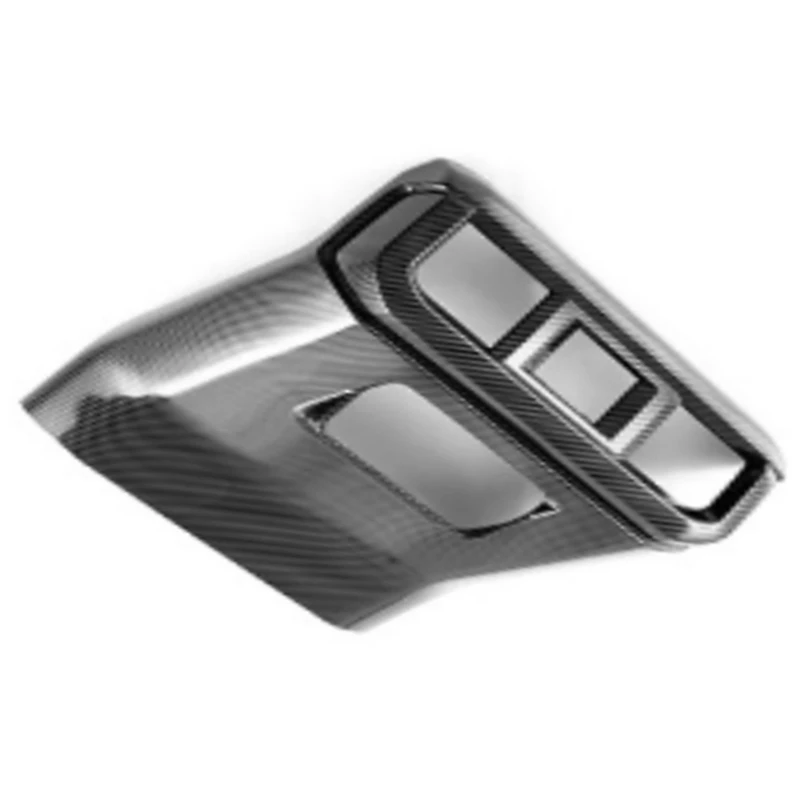 Rear Air Conditioner Vent Trim Anti-Kick Panel Cover For Ford Raptor F150 2021 2022 2023 Accessories