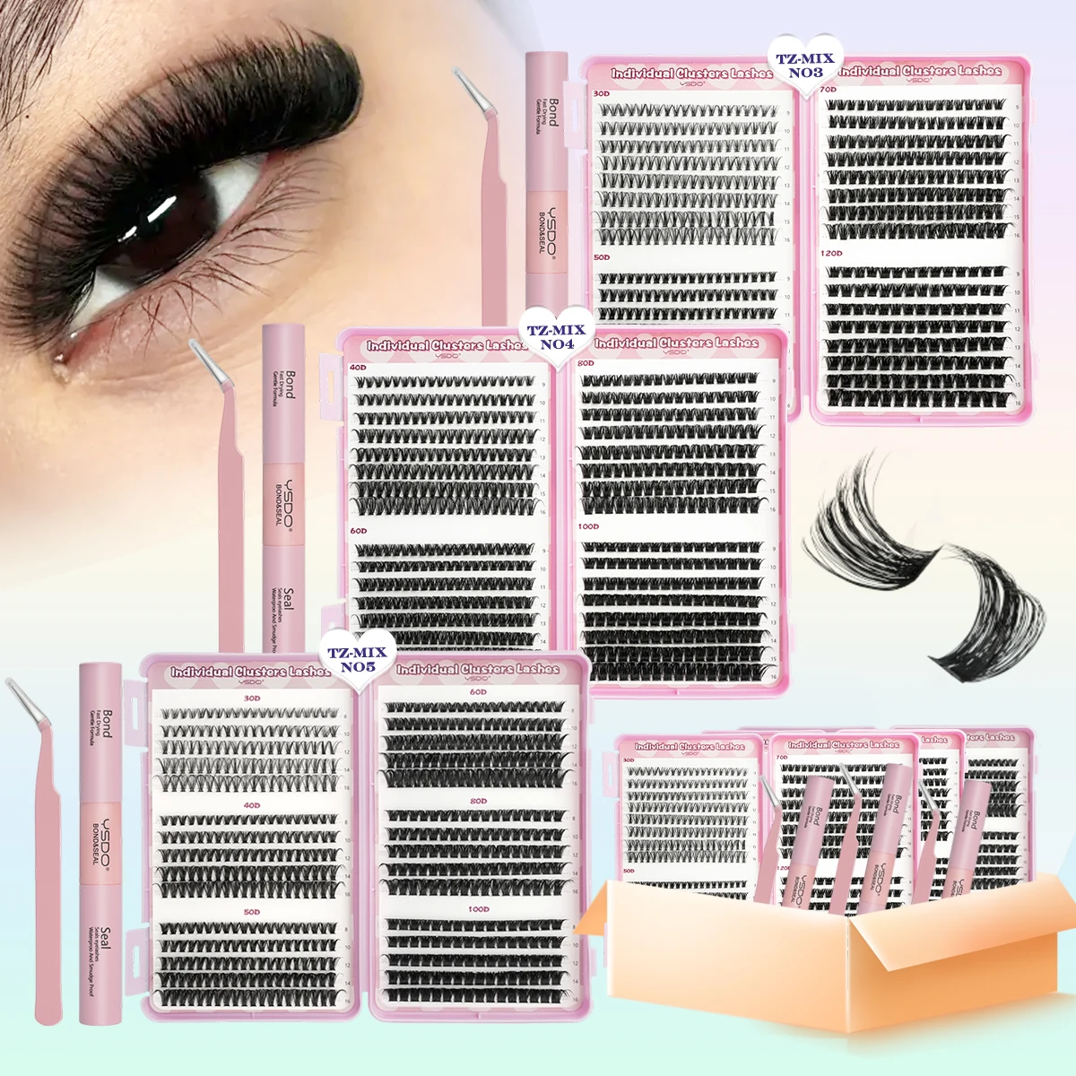 Diy Clusters Lashes…