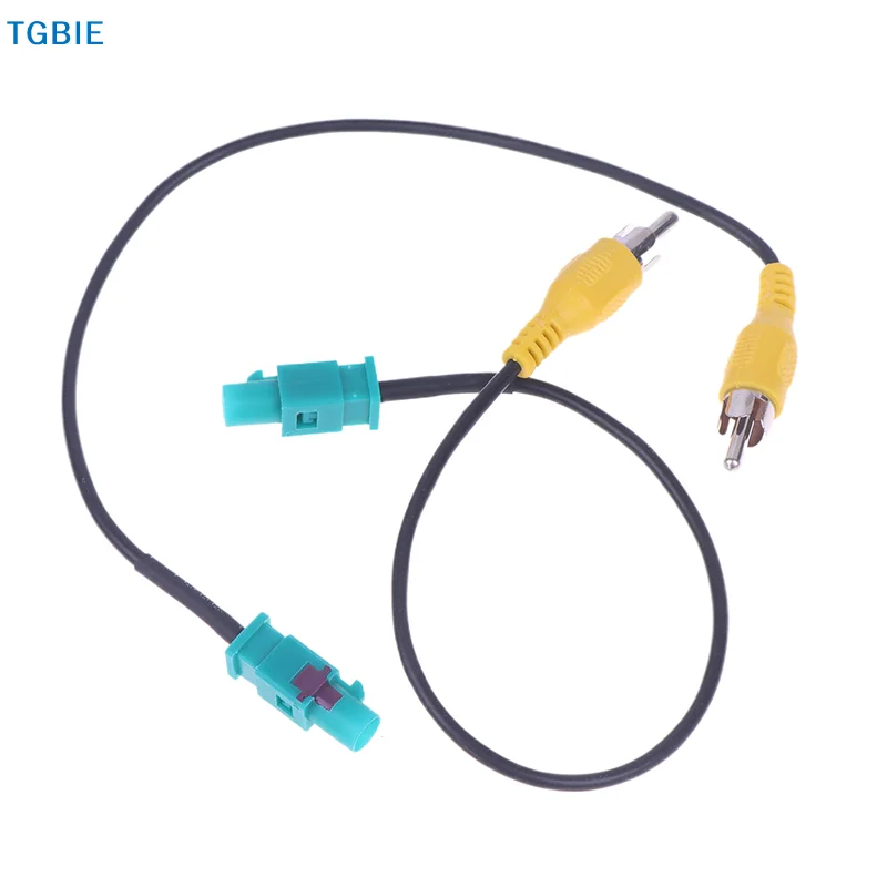 [TL]【TL】1/2pcs For Rear View Camera Adapter Cable Fakra To  Connector Reversing Line Car Rear Sight Conversion Wire