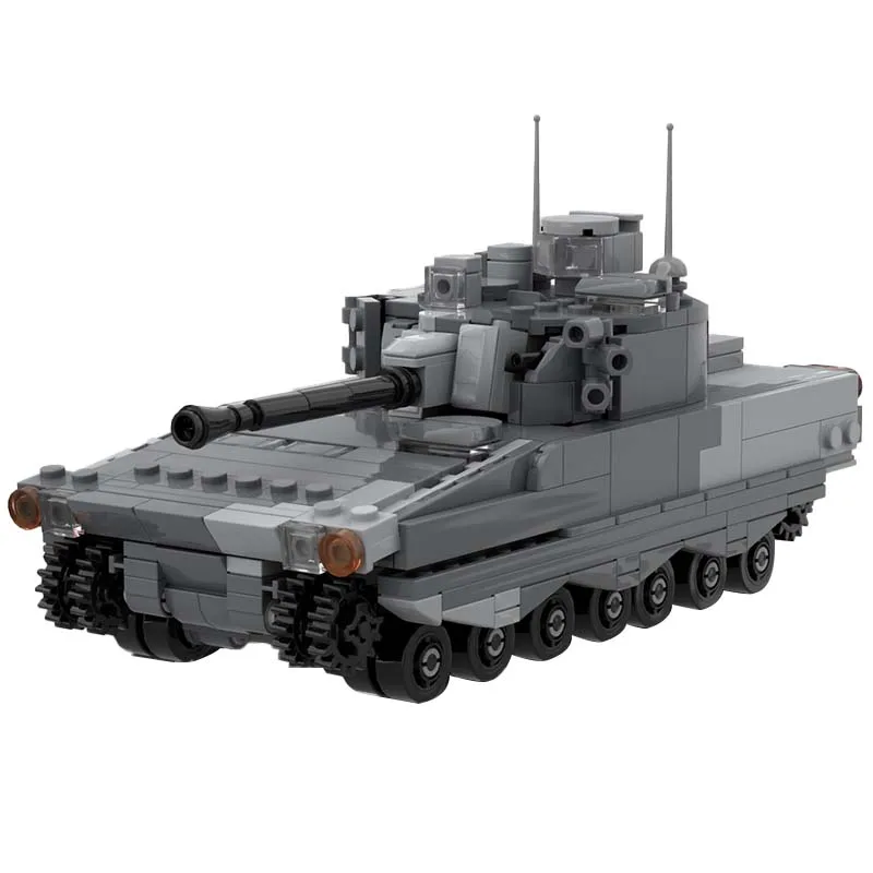 Modèle de char militaire 564 pièces strf 9040 56 Bill MOC, blocs de construction modulaires personnalisables, jouet créatif pour enfants, cadeau de festival DIY