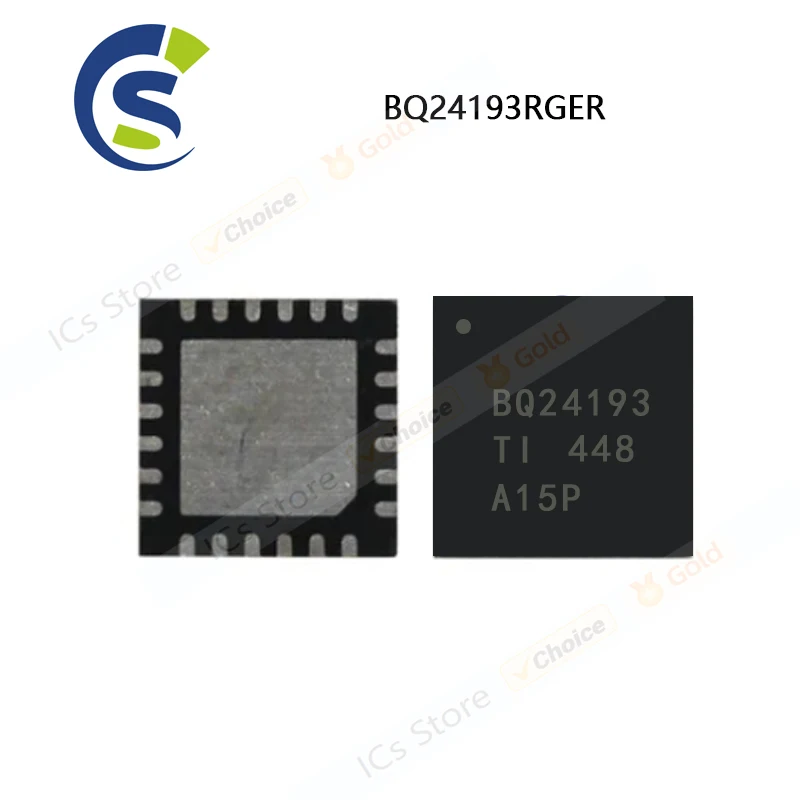 5PCS 100% New BQ24193 BQ24193RGER QFN-24 Chipset