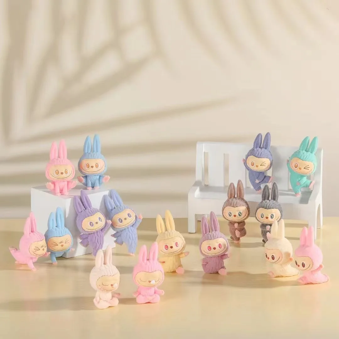 

Cartoon Rabubu series mini exquisite and cute doll gift DIY pendant accessories decoration kawaii toy gift