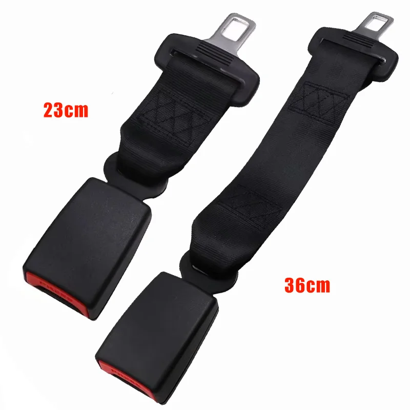 Clipe de Extensão para Cinto de Segurança de Carro, Comprimento Estendido, Fivela de Cinto de Segurança Compatível com Adaptadores de Língua de 20-22mm, Acessórios Universais para Carro