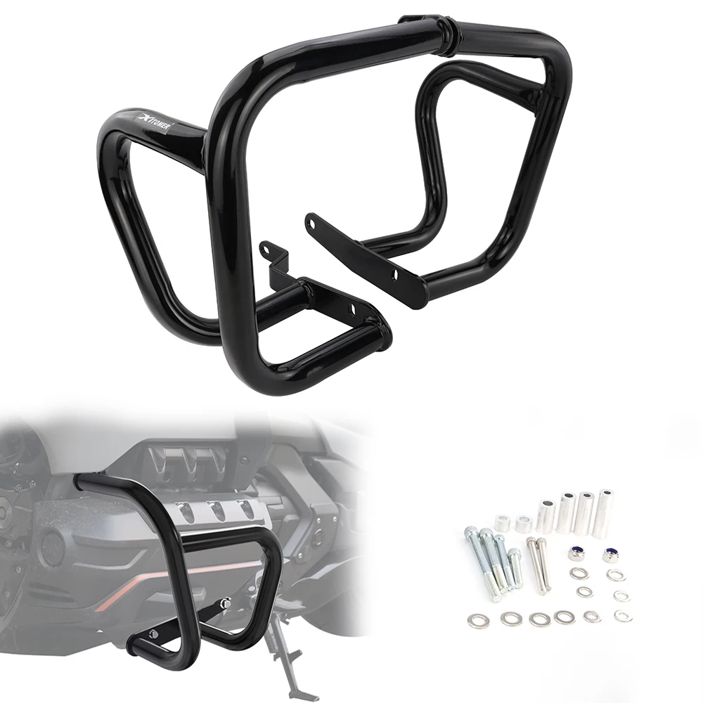 

Fit For Honda Goldwing GL1800 2018 2019 2020 2021 2022 2023 2024 2025 Motorcycle Highway Crash Bar Frame Protector Engine Guard