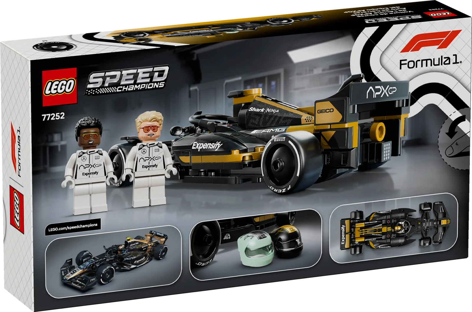 レゴ ® スピードチャンピオンズ APXGP チーム レースカー（F1より