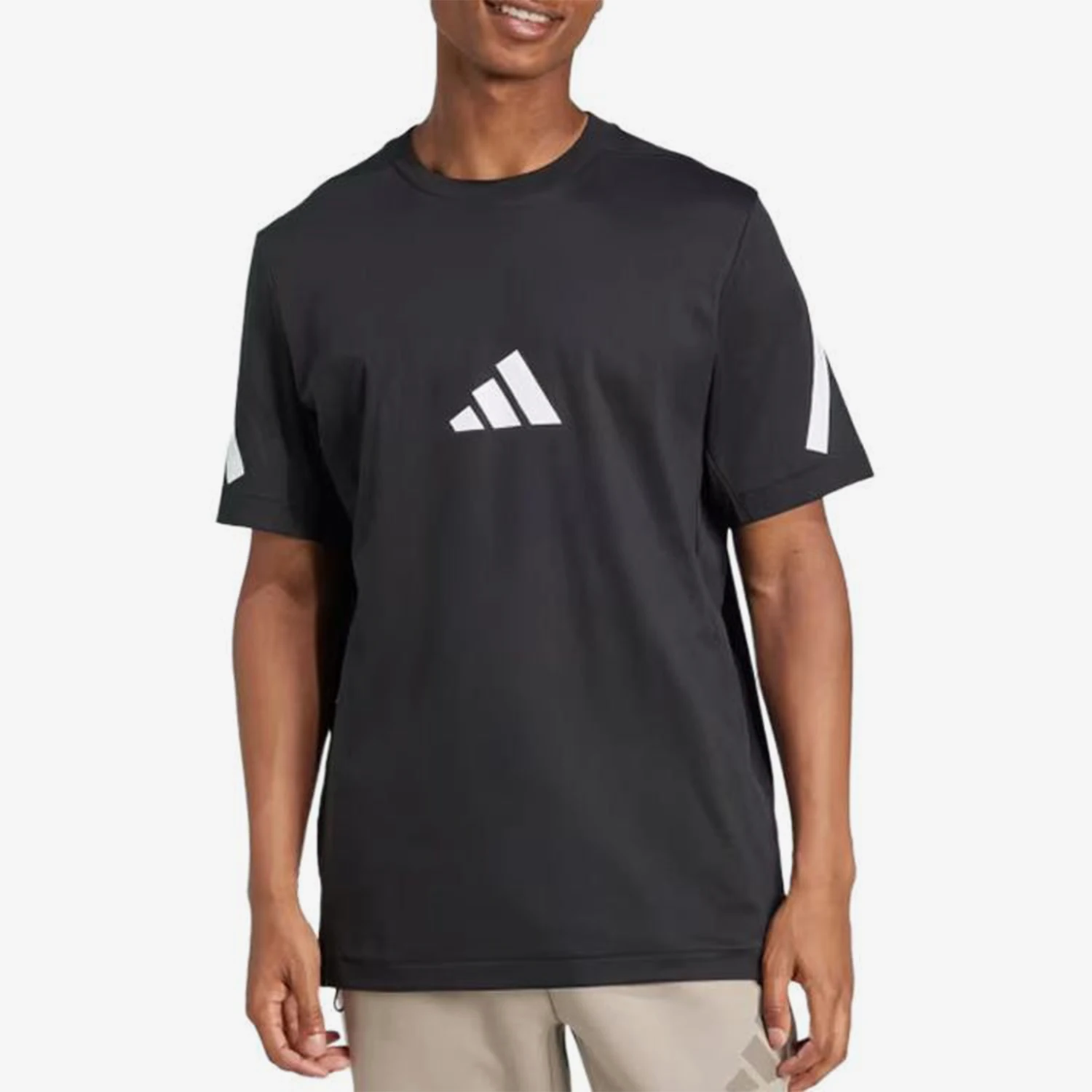 adidas-genuine-summer-new-men's-loose-and-breathable-round-neck-short-sleeved-t-shirt-jc7920