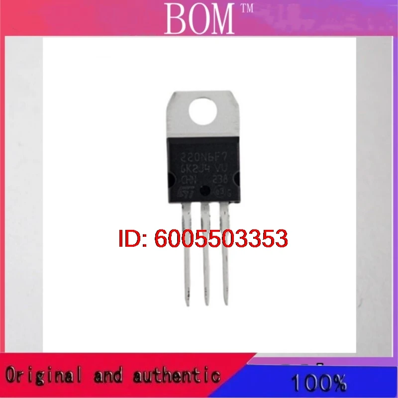 10PCS 220N6F7 STP220N6F7 TO-220 600V 120A Best Quality Fast Shipping
