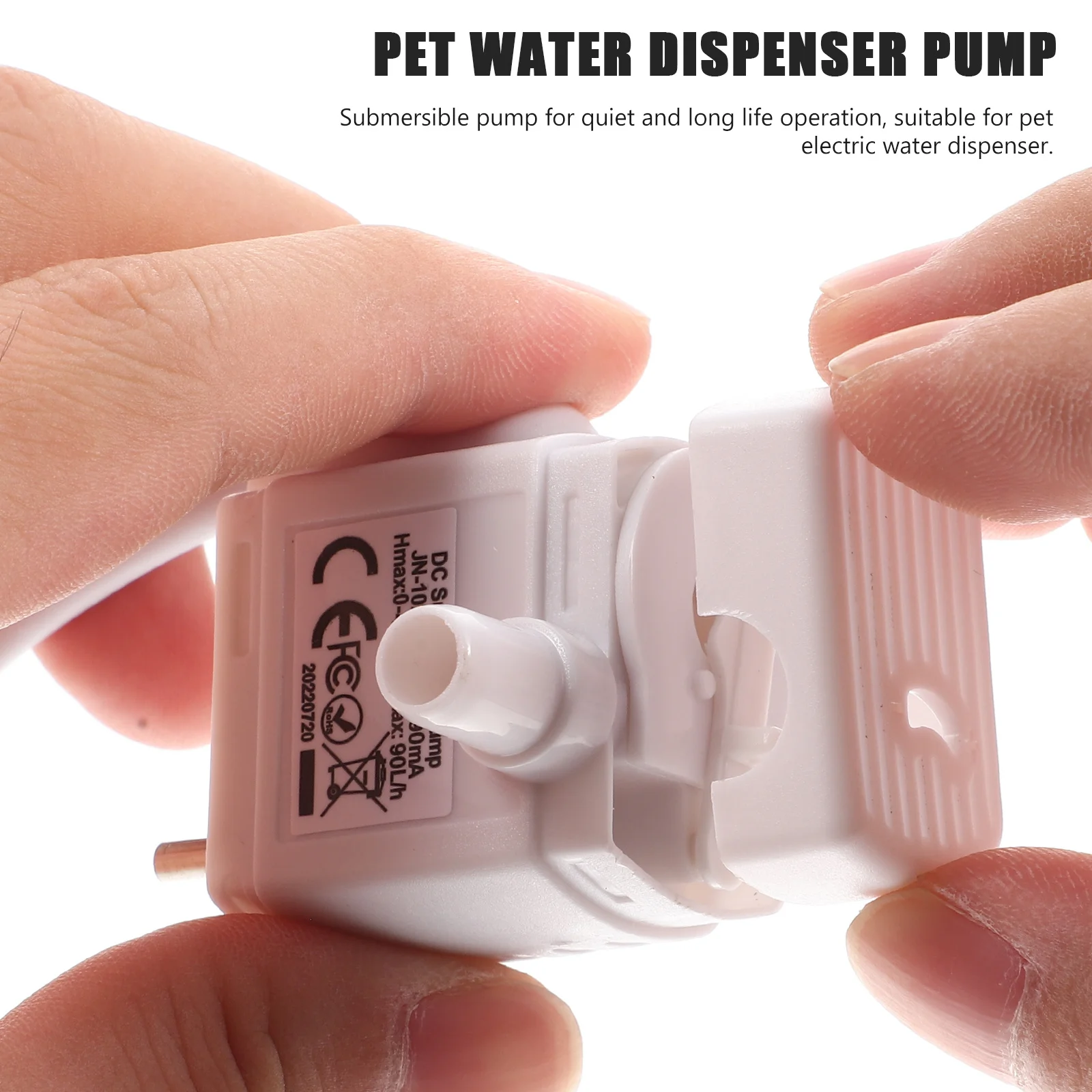 

Anti-Dry Burn Submersible Water For Cat Mini Replacement Pump Quiet Operation Compatible With Pet Drinking Fountain Small