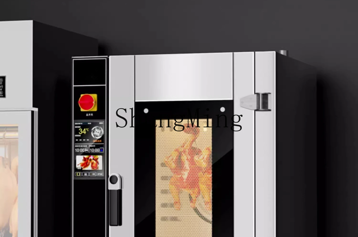 ZYY موقد دجاج مشوي سريع تجاري دوار أوتوماتيكي للميكروويف موقد دجاج مشوي كهربائي دوران الهواء الساخن #2