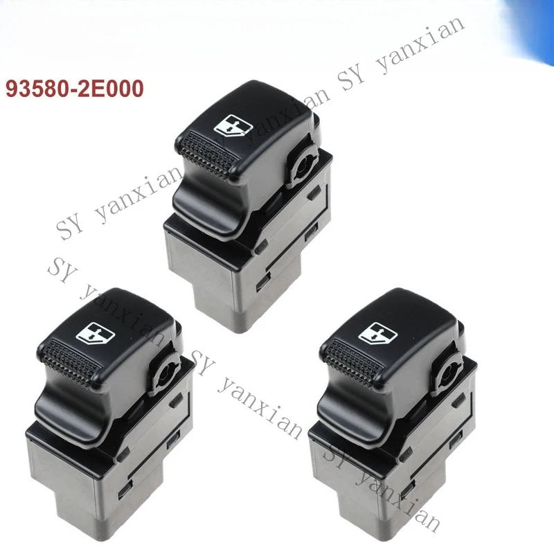 SY+ 3X Electric Power Window Switch Passengers Side For Hyundai Tucson 2005-2010