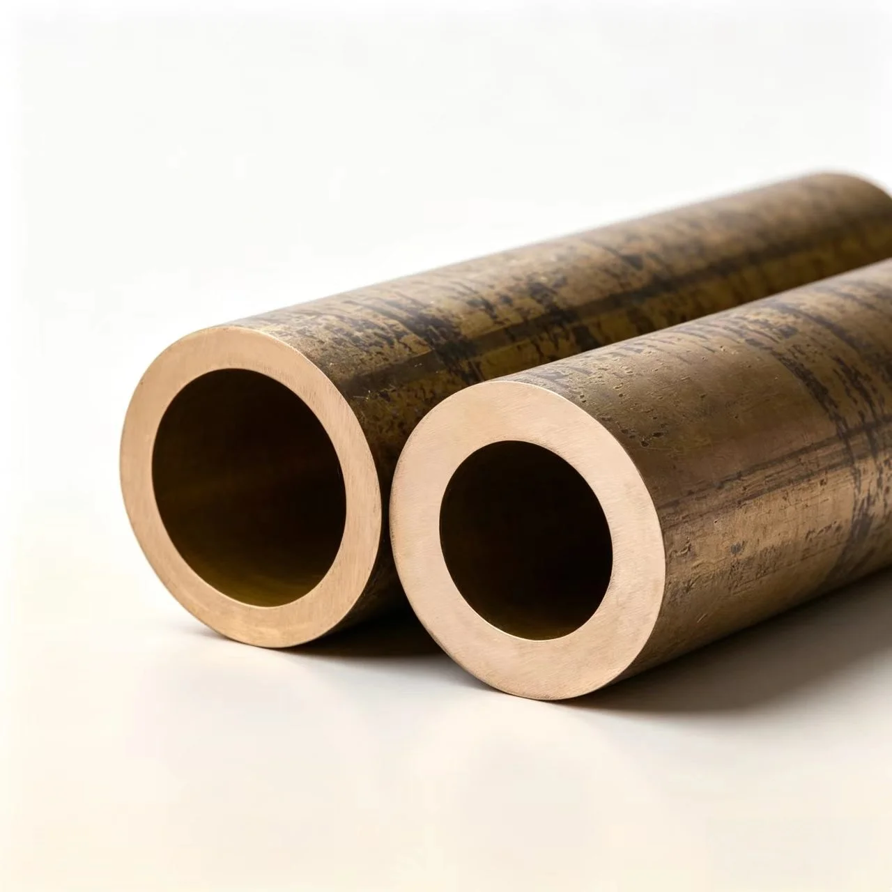 Tin Bronze Tube & Bronze Bushing Sleeve, Wear Resistant Bronze Pipe, Custom Cut Available, Complete Sizes