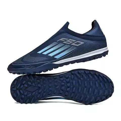 New Men Soccer Shoes Training Boys Sport Football Boots Non Slip Match Breathable Adult Long Spikes Cleats Outdoor Comfortable