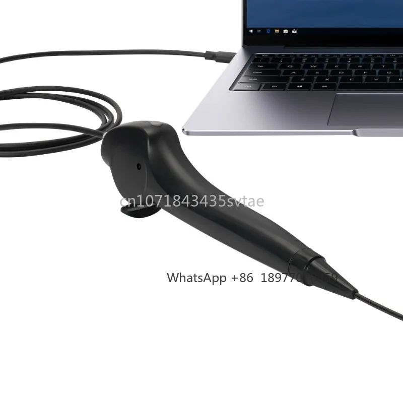 

BESDATA Disposable Otolaryngology 3.5mm USB RhinoLaryngoscope Flexible Nasopharyngoscope Used for Diagnosis and Treatment of ENT