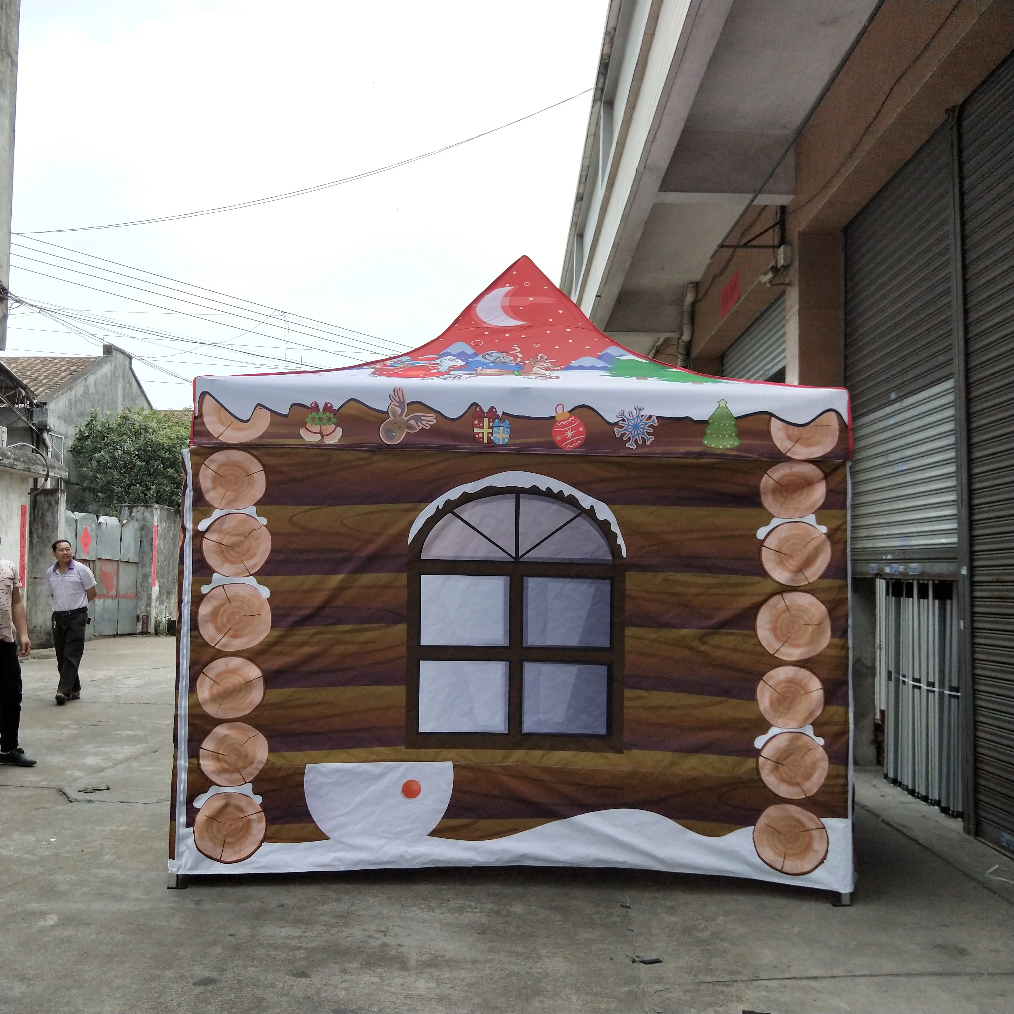 Custom Canopy Tent 10x10 with  - огляд і ціна Gazebo Pop Up