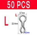 50 piezas L SS