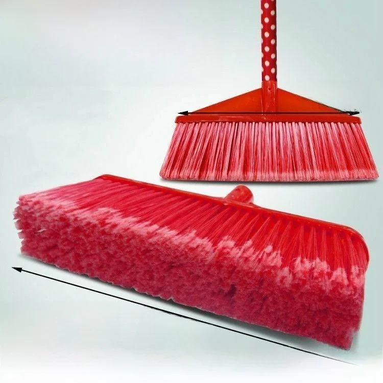 

Plastic Broom for Swee Water Hard Bristle Outdoor Use Suitable for Home Yard School Construction Site And Busin