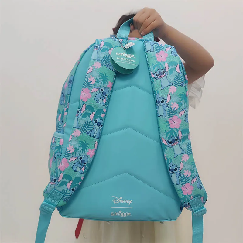 Genuine Australia Smiggle Disney Stitch Cartoon Series Children School Bag Anime Backpack Student Gift