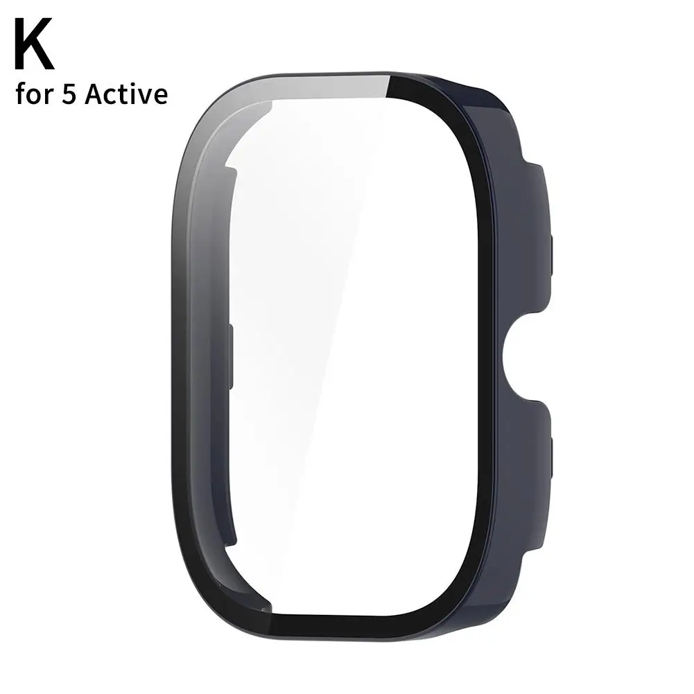 Adequado para redmi watch 5 active/5 lite protetor de tela completo vidro temperado caso integrado anti gota anti risco b0b8