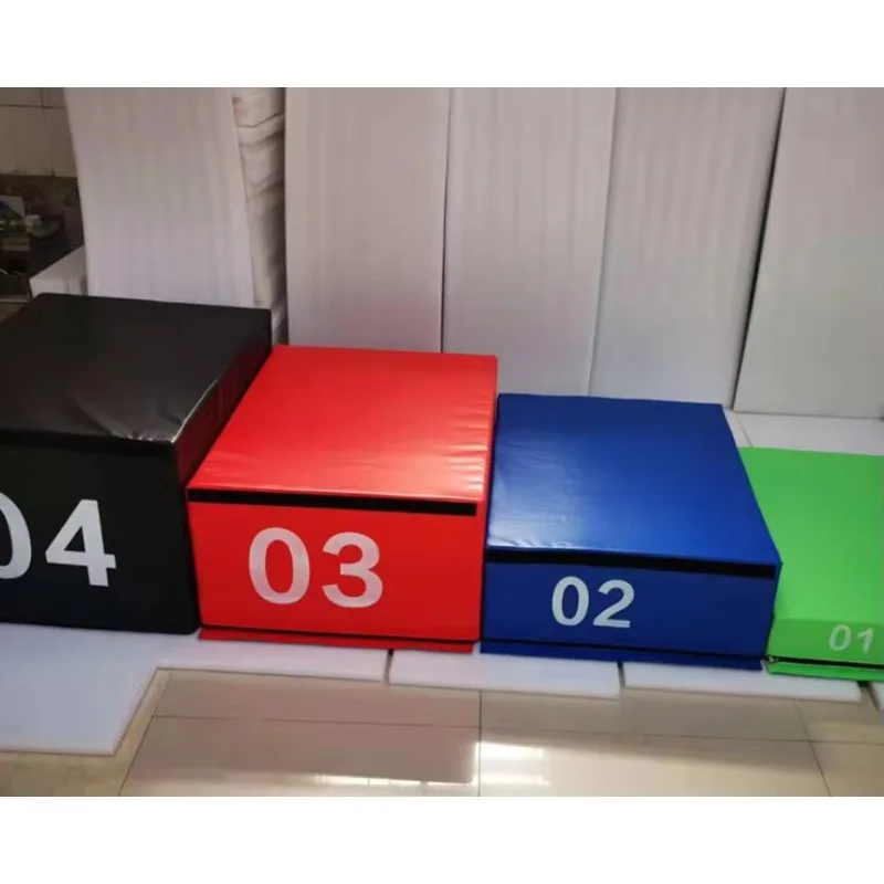 2026 Adjustable Height Plyo Soft Box Gym Step Training Platform