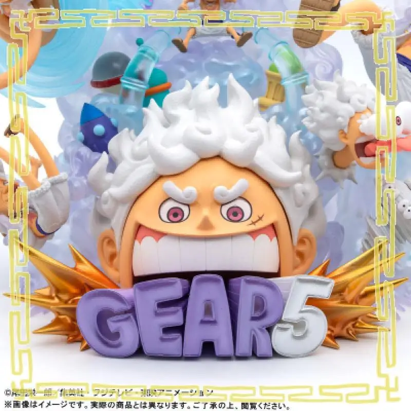 Echte Bandai Namco Banpresto One Piece Monkey D. Ruffy Premium 5, spezielle PVC-Anime-Figur, Modell, Spielzeug, Geschenk, Sammlerornament