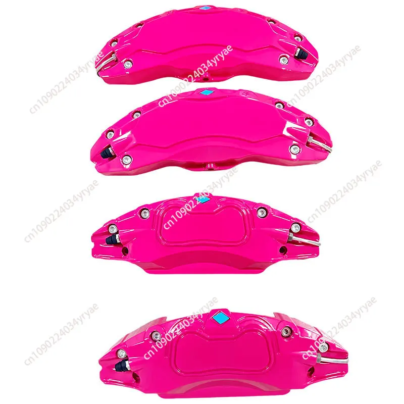 Suitable for Tesla model3 brake caliper cover modified aluminum alloy wheel hub caliper cover color change =