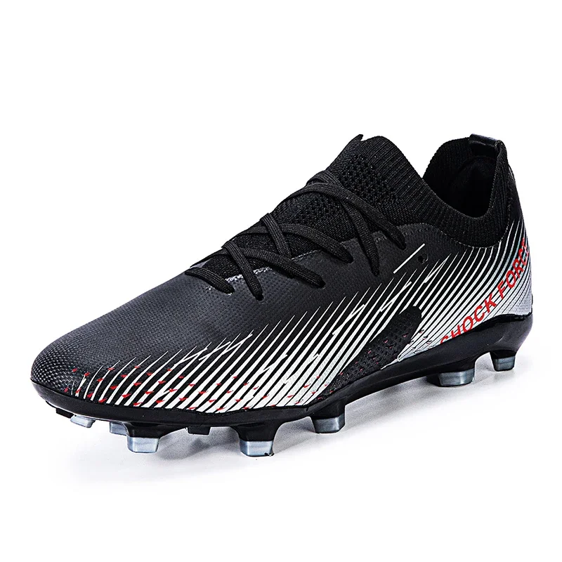 Zapatos de fútbol para hombre, calzado con punta larga, suela antideslizante, perfecto para entrenamiento de fútbol al aire libre, novedad