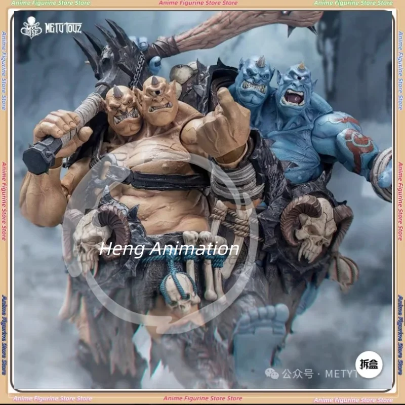 

In Stock METYTOYZ 1/10 Scale Skull Crusher Cranial Crusher Adventurer World Ogre Warrior 25cm Action Figure Doll Collection