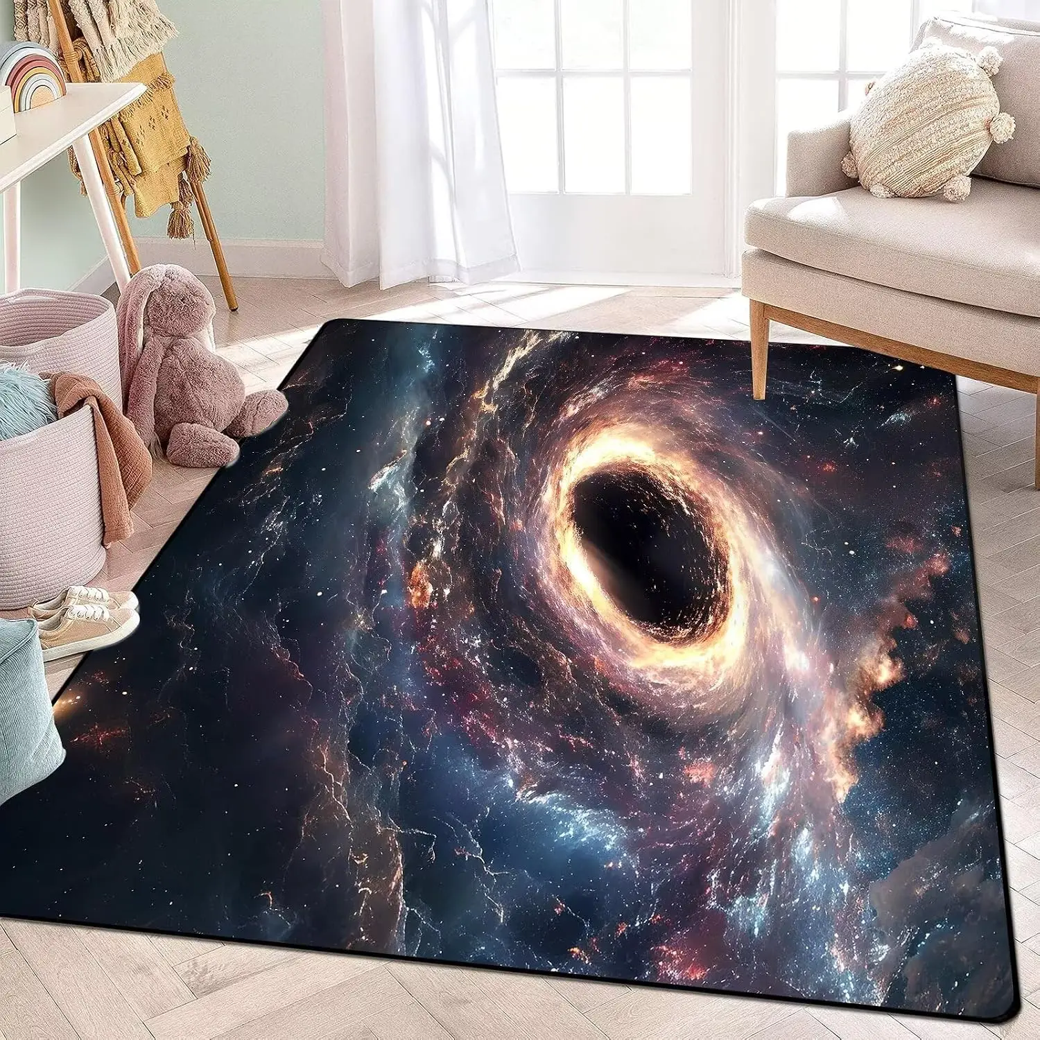 Large Rug for Living Room 3D Optical Illusion Checkerboard Carpet Printed Rugs Entry Door Mats Bedroom Mat Home Decoration 거실카페트