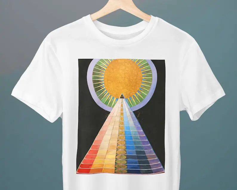 Altarpiece No 1 Group X Hilma Af Klint Painting Unisex T-Shirt Art Gift for Her Him Lover