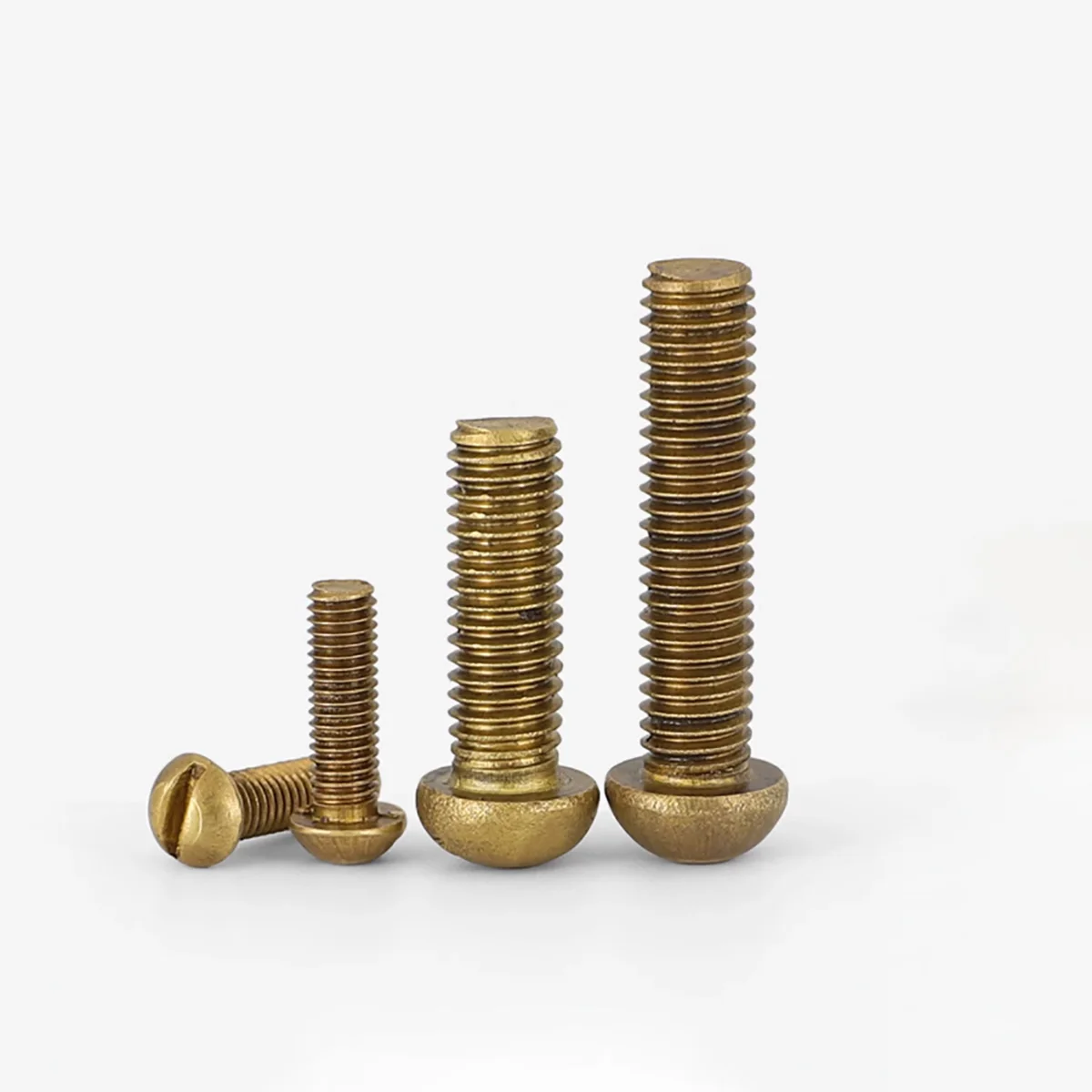 Brass Slotted Round Head Screw / Bolt M3M4M5M6M8