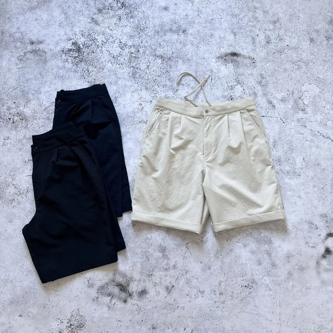 

NANAMICA 25SS ALPHADRY Double Pleats