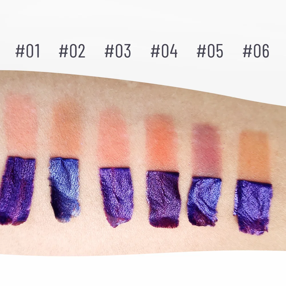 Matita per labbra staccabile Finitura opaca naturale Lunga durata Impermeabile a prova di sbavature Non trasferibile Applicazione facile altamente pigmentata