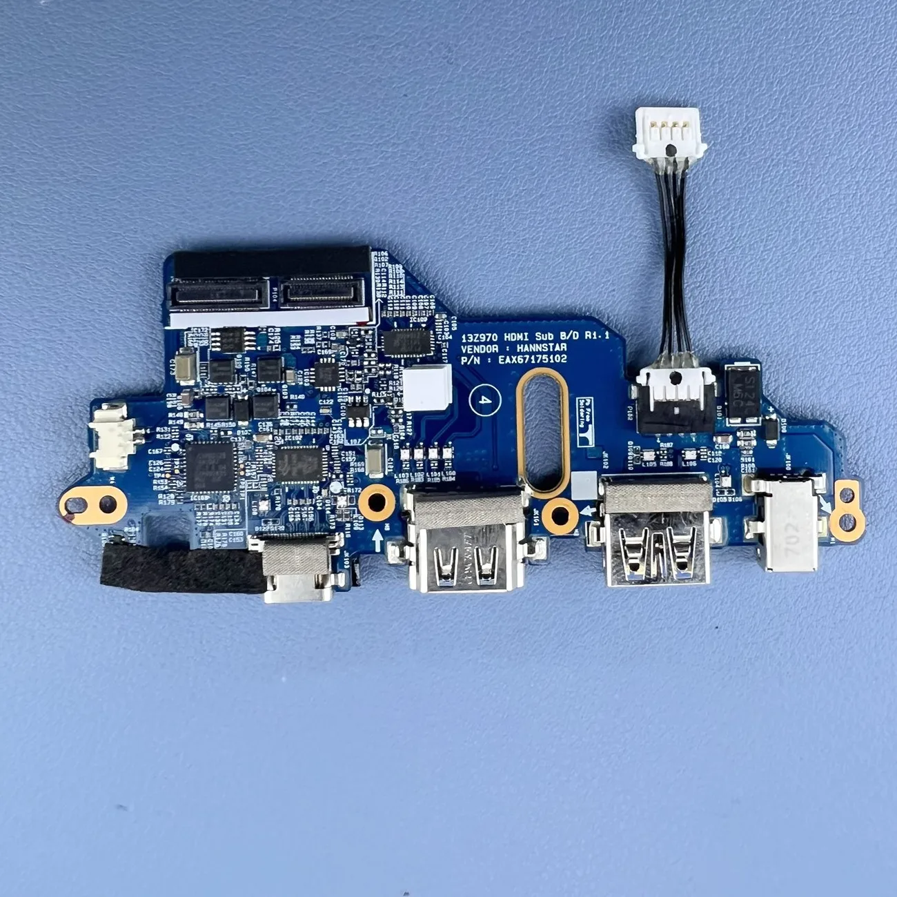 

Original USB/HDMI SUB/DC JACK Board For LG Gram 14Z970 13Z970 Series EAX67175102/EXA67175101