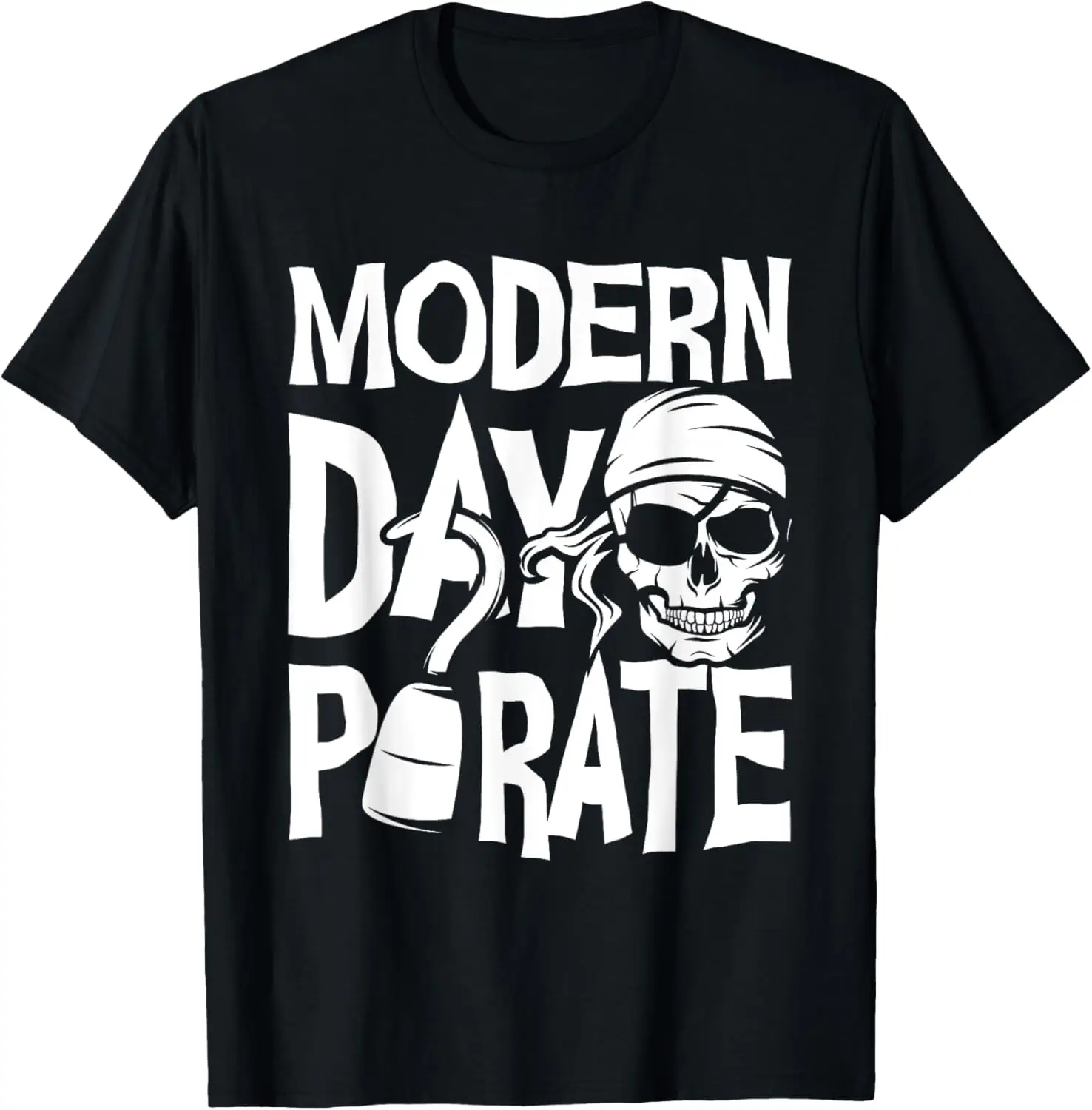 Modern Day Pirate - Handicap Wheelchair Amputee T-Shirt