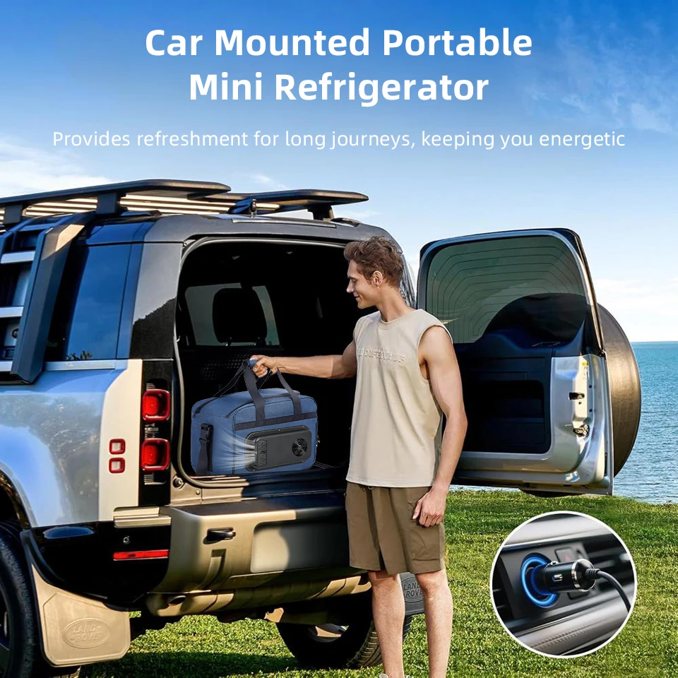 Bolsa térmica portátil de 25L  - Outdoor Camping Fridge avaliação e preço