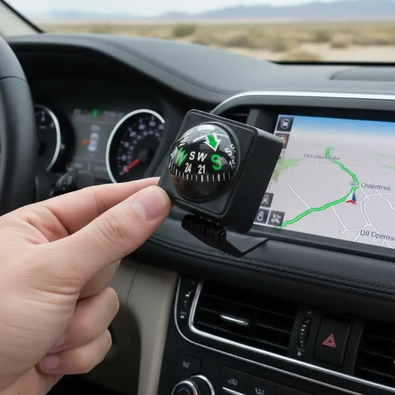 

Регулируемый компас-шар для приборной панели автомобиля, 360 градусов, для лодок, морского транспорта, грузовиков, надежный, точный, декоративный