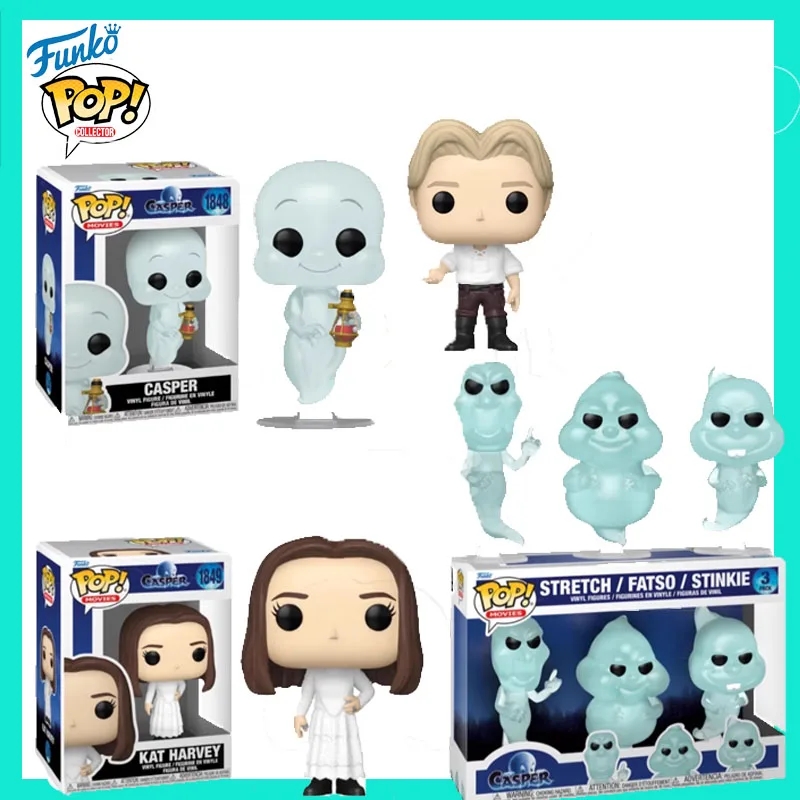 

New in Stock FUNKO POP Original Casper 1995 Kat Harvey Ghost Uncles Action Figures Collectibles Perfect Holiday Gifts