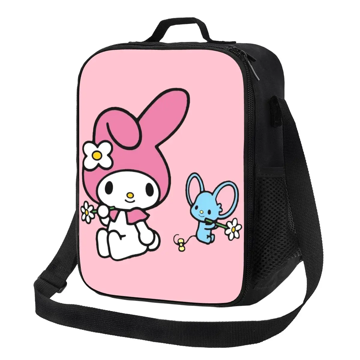 

Изолированная сумка для обеда My Melody FLAT на заказ для пикника на открытом воздухе, многоразовый термохолодильник, ланч-бокс для женщин и детей