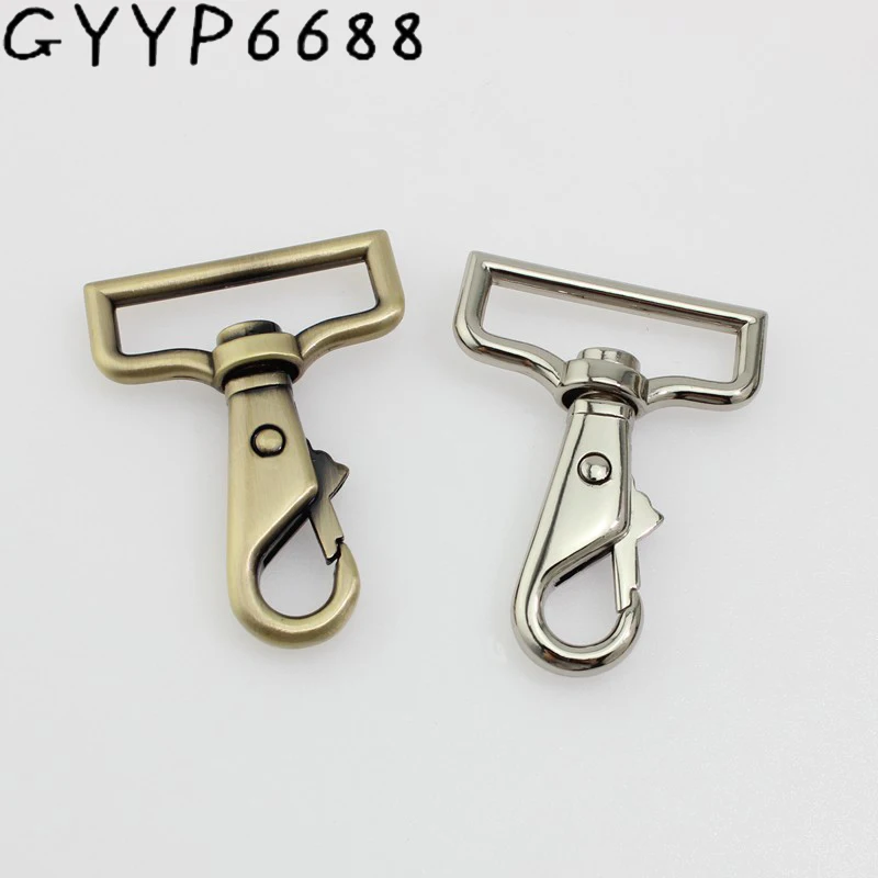 

38MM 41MM Metal Trigger Snap Hooks Swivel Clasp Hook Hanger Buckles Handbags Shoulder Strap Purse Bags DIY Hardware Accessories