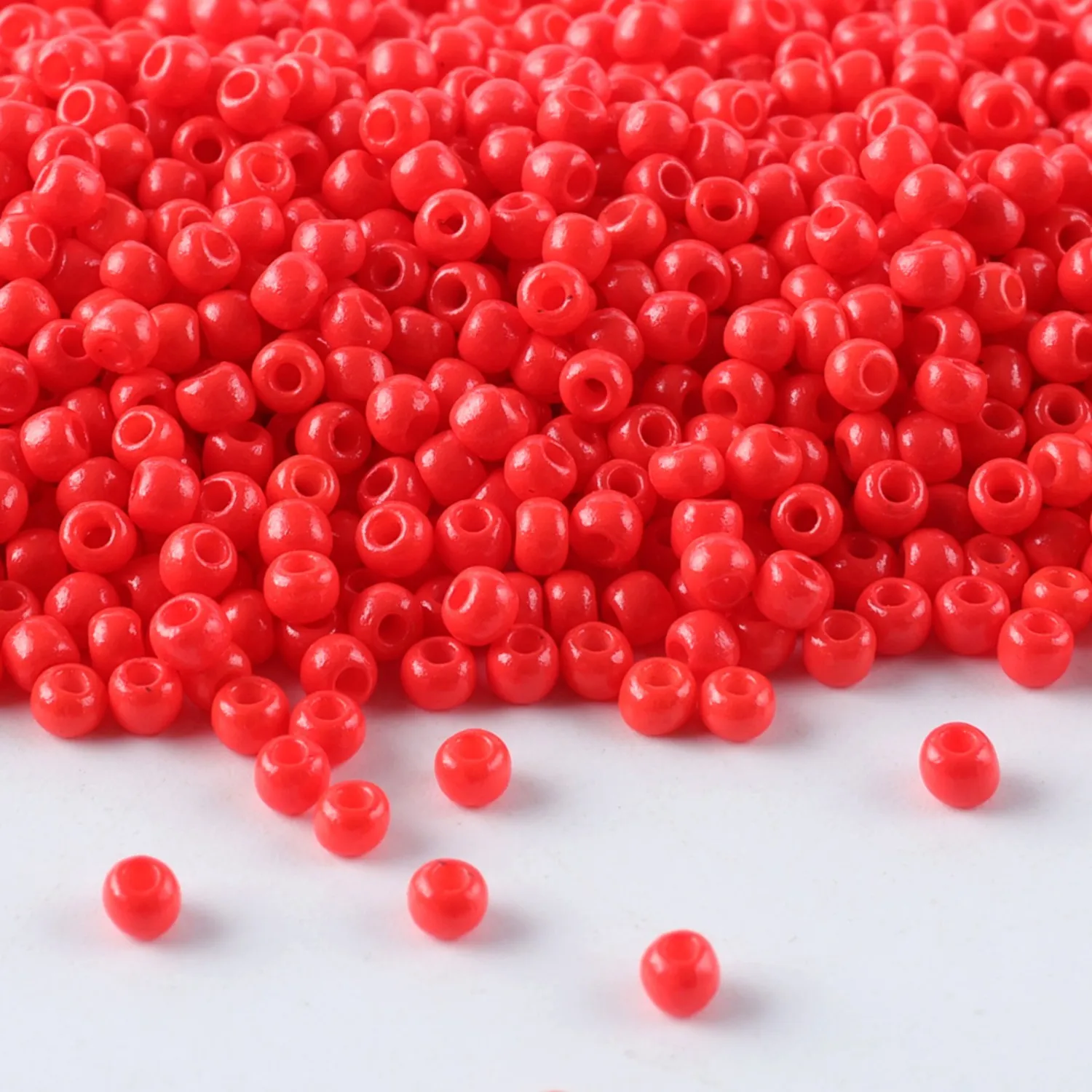 Domestic CJ 11/0 top seed bead solid color baking paint series 10g/tube suitable for all kinds of DIY handmade - Image 6
