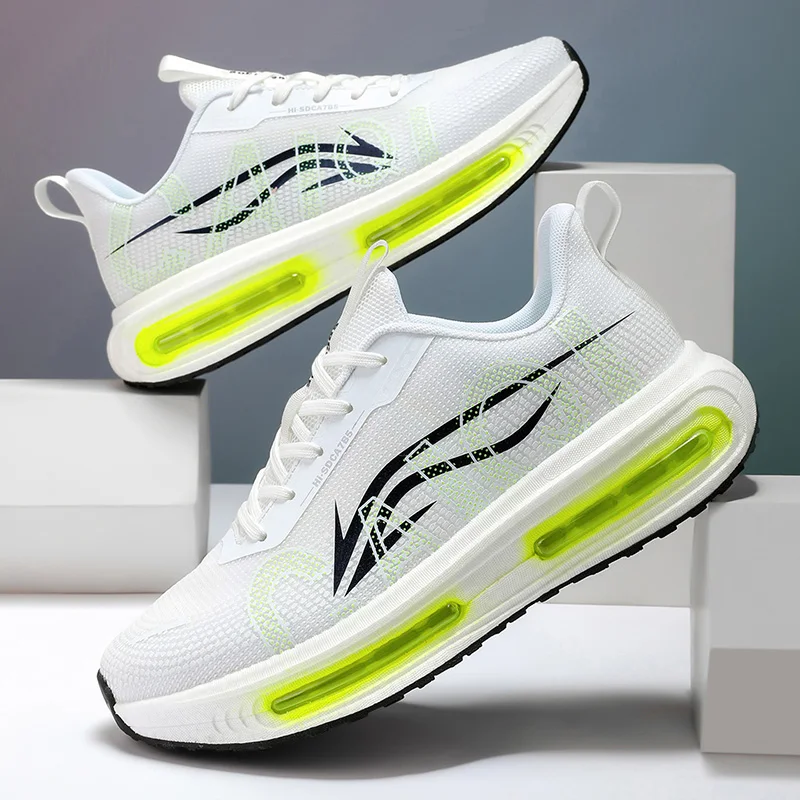 

Couple's Lightweight Air-Cushion Running Shoes - Carbon Plate Shock-Absorbing, Rebound & Breathable Racing Mesh Sneakers
