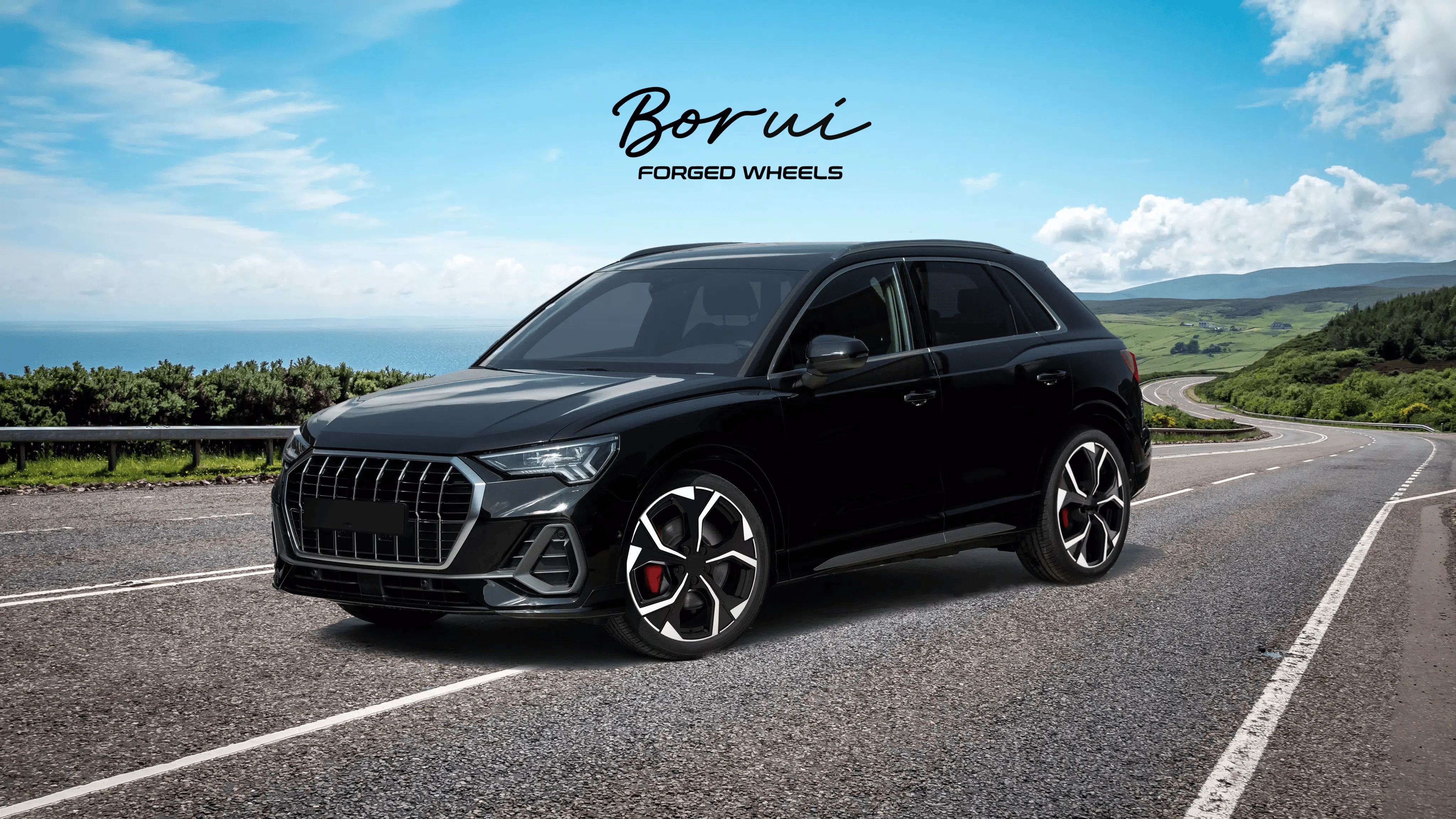 Borui Forged Wheel ALUMINUM 43 8x20 5x108 E New Condition 5x108 E Wheel Construction 8x20 Wheel New Passenger Car