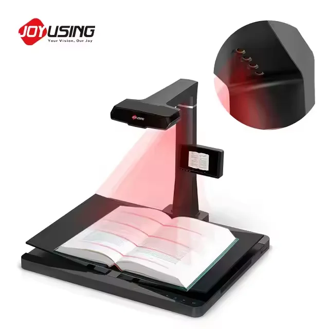 Joyusing V180 Top Configurations Book Scanner Photo Ocr Pdf  Automatic Focus Laser Assisted Flatten  A3 Shooting Area Best Price