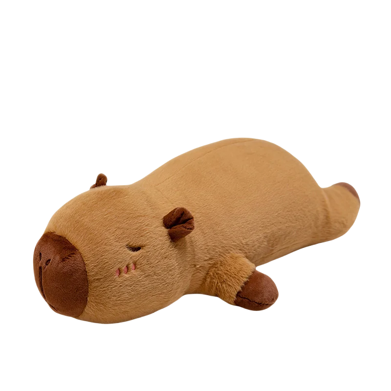 巨大なサイズのビッグカピバラぬいぐるみぬいぐるみ天使の羽ハート頬