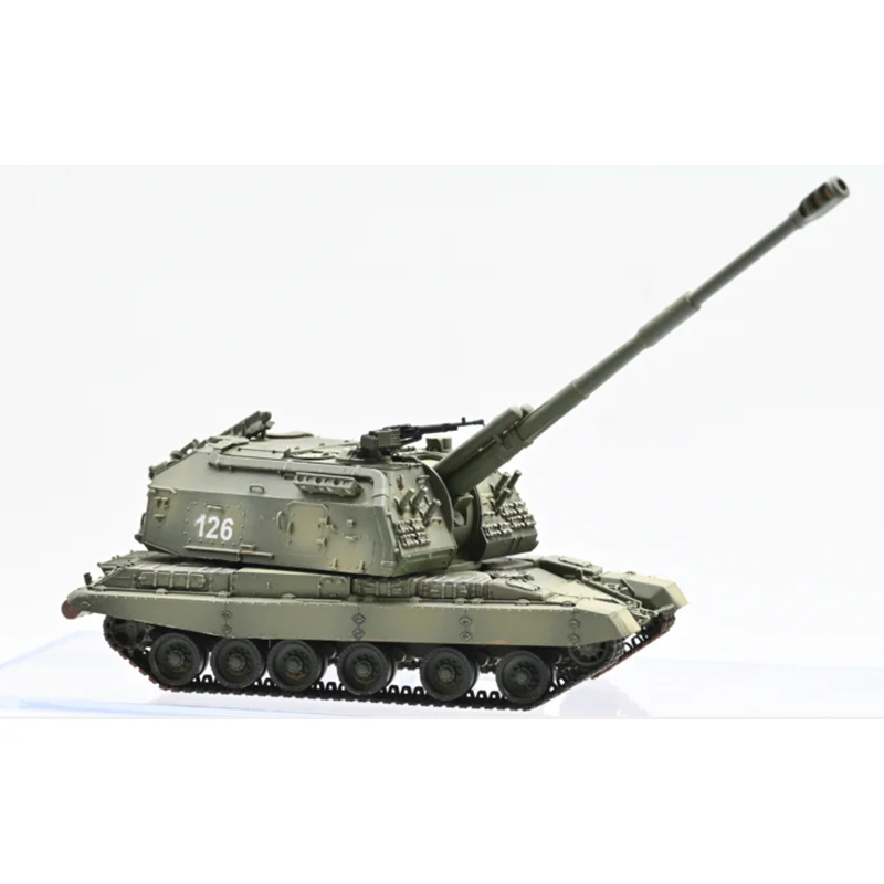 1:72 Scale Plastics Russia 2S19 152MM Tank Model 5M 72121 Militarized Combat Track Type Classics Adult Gifts Souvenir Display